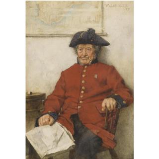 Walter Langley, R.I. - The Chelsea Pensioner