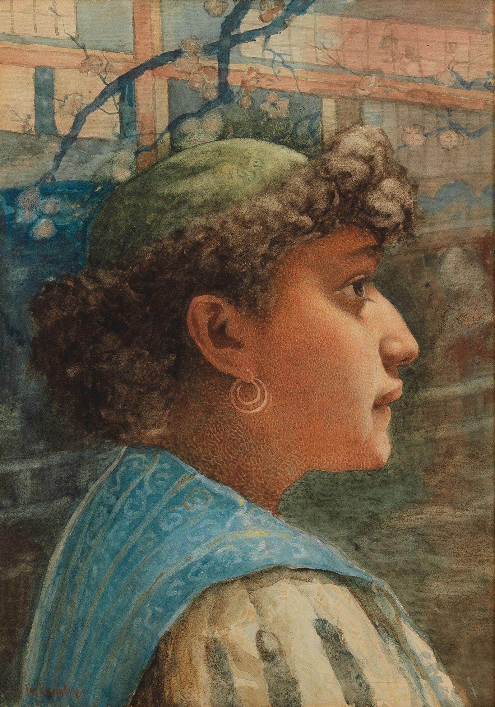 Walter Langley, RI - In thought