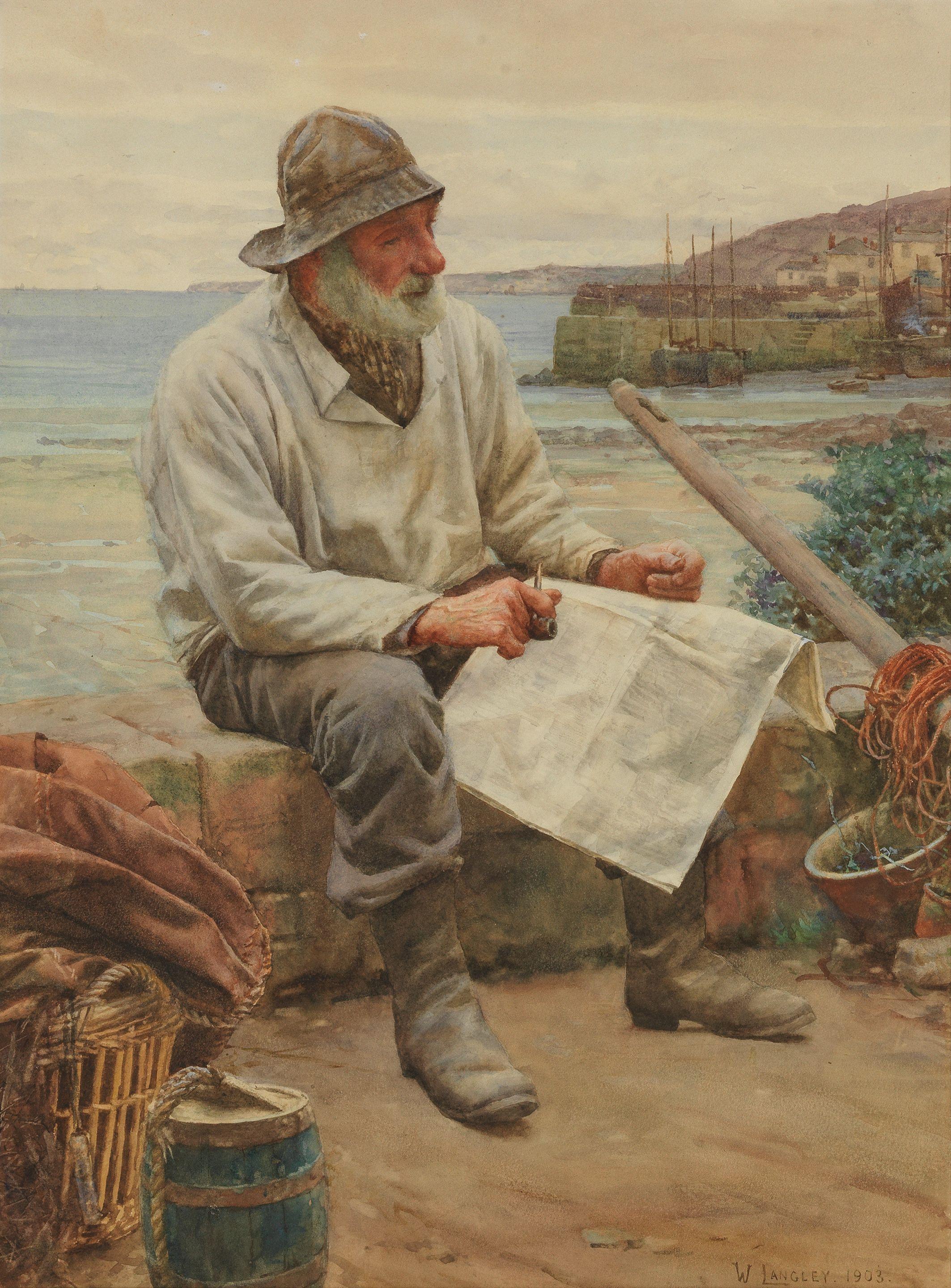 Walter Langley, RI - The fisherman