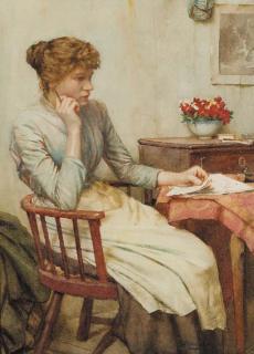Walter Langley - In Doubt