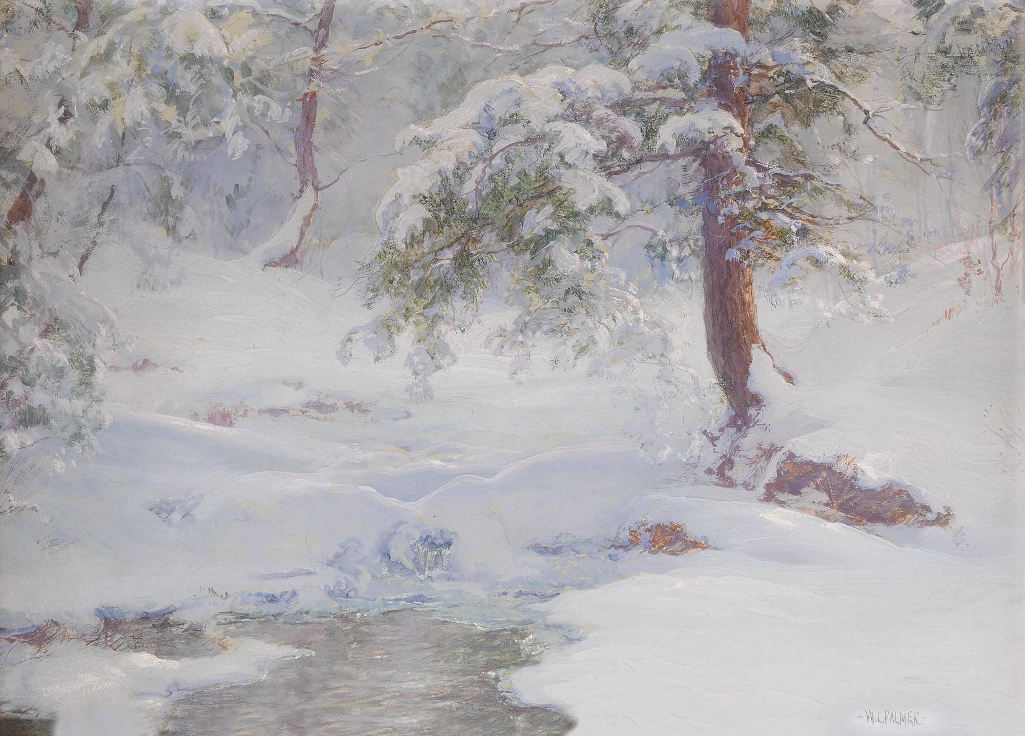 Walter Launt Palmer - A Winter Idyll