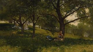 Walter Launt Palmer - In The Orchard