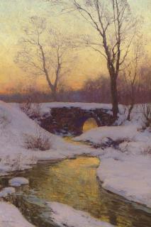 Walter Launt Palmer - Snow-Bound Brook