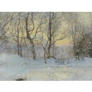 Walter Launt Palmer - Snow Covered Landscape