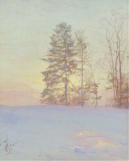Walter Launt Palmer - Spruce Tree