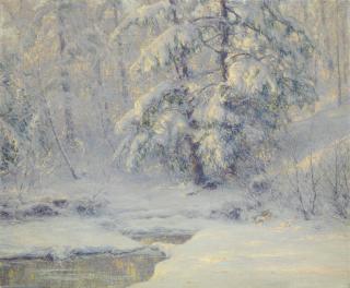 Walter Launt Palmer - The First Gleam