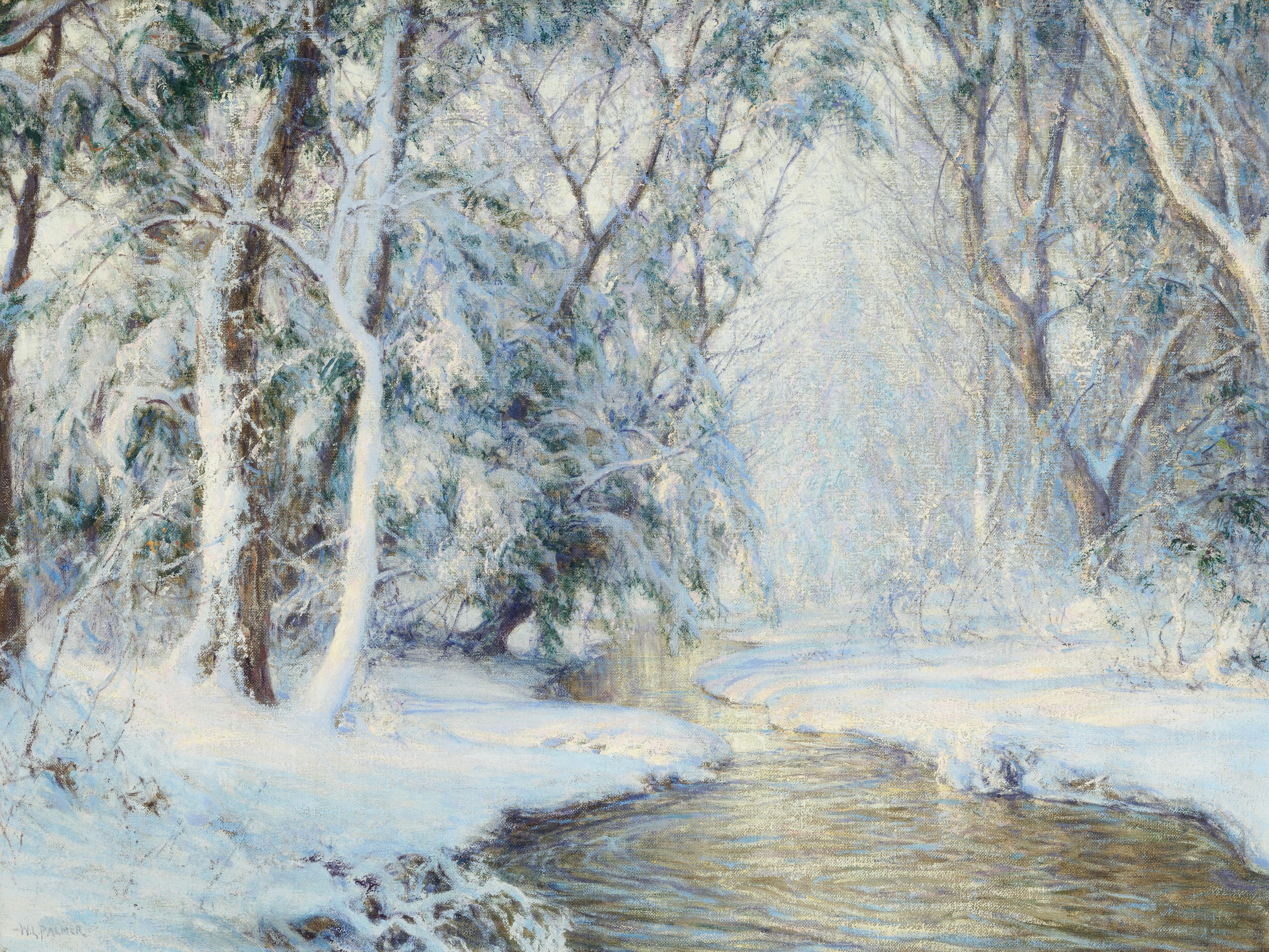 Walter Launt Palmer - The First Snowfall