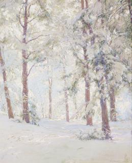 Walter Launt Palmer - The Forest In The Winter