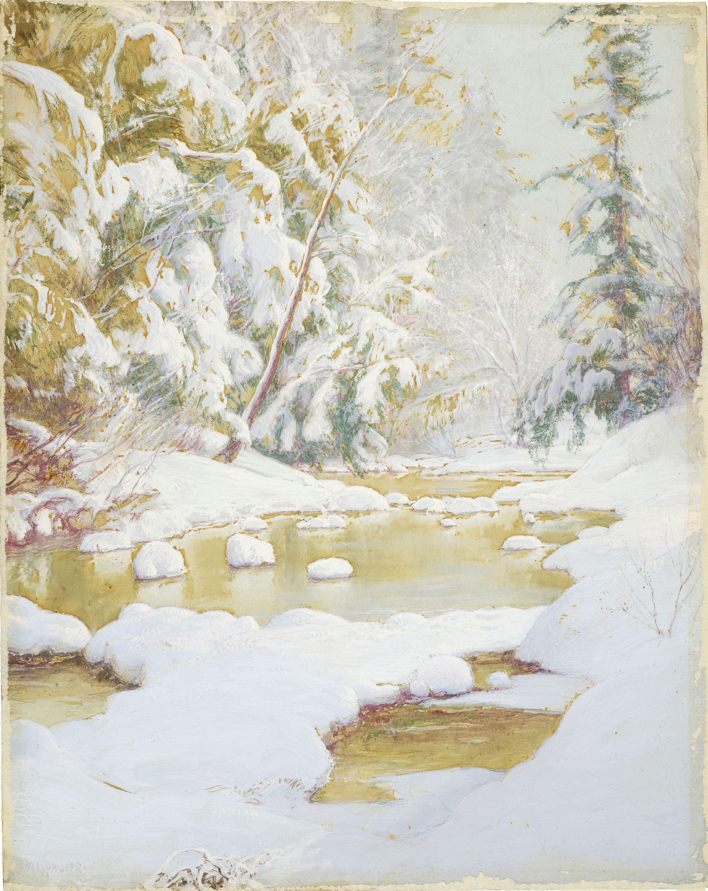 Walter Launt Palmer - Winter Landscape