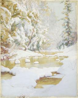 Walter Launt Palmer - Winter Landscape