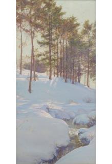 Walter Launt Palmer - Winter Landscape
