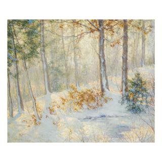 Walter Launt Palmer - Winter Leaves