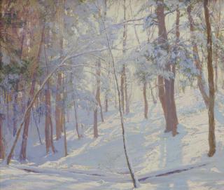 Walter Launt Palmer - Winter Woods