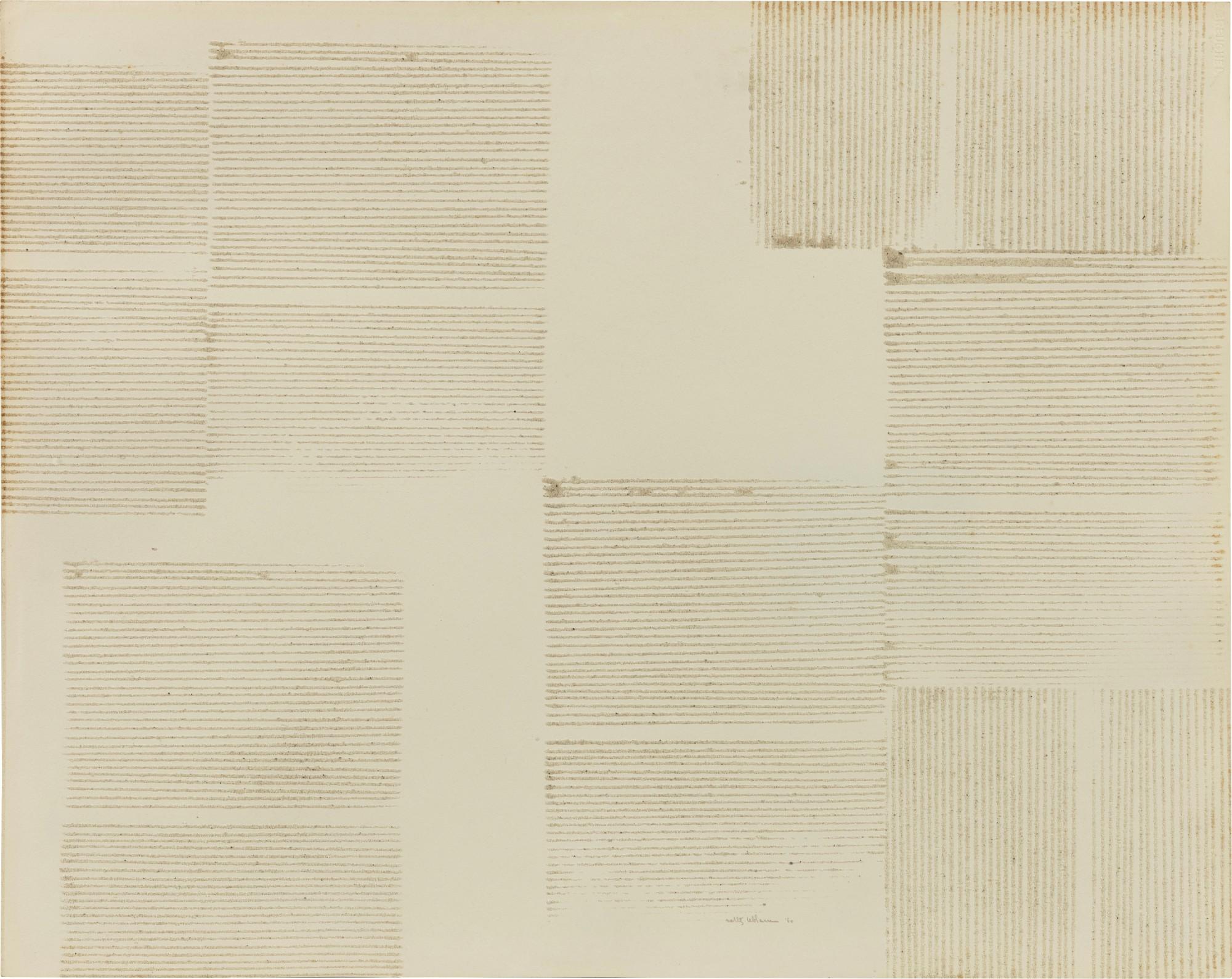 Walter Leblanc - Gouache - Relief Sable