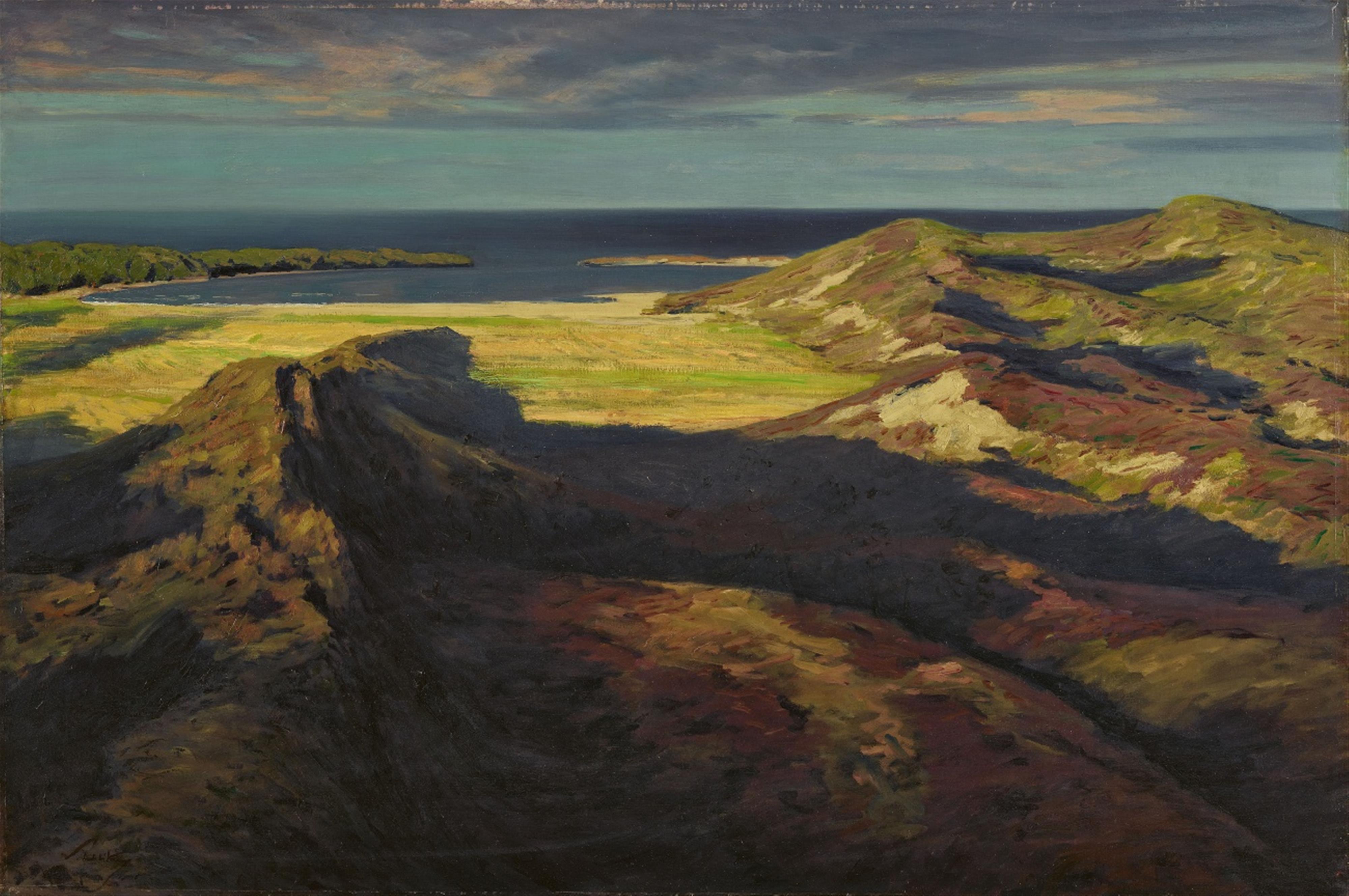 Walter Leistikow - Dünen auf Nordseeland