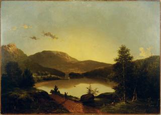 Walter Mason Oddie - An Inland Lake
