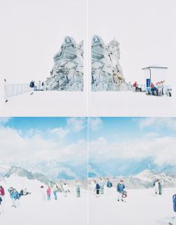 Walter Niedermayr - Konvolut von 2 Diptychons (4 C-Prints).