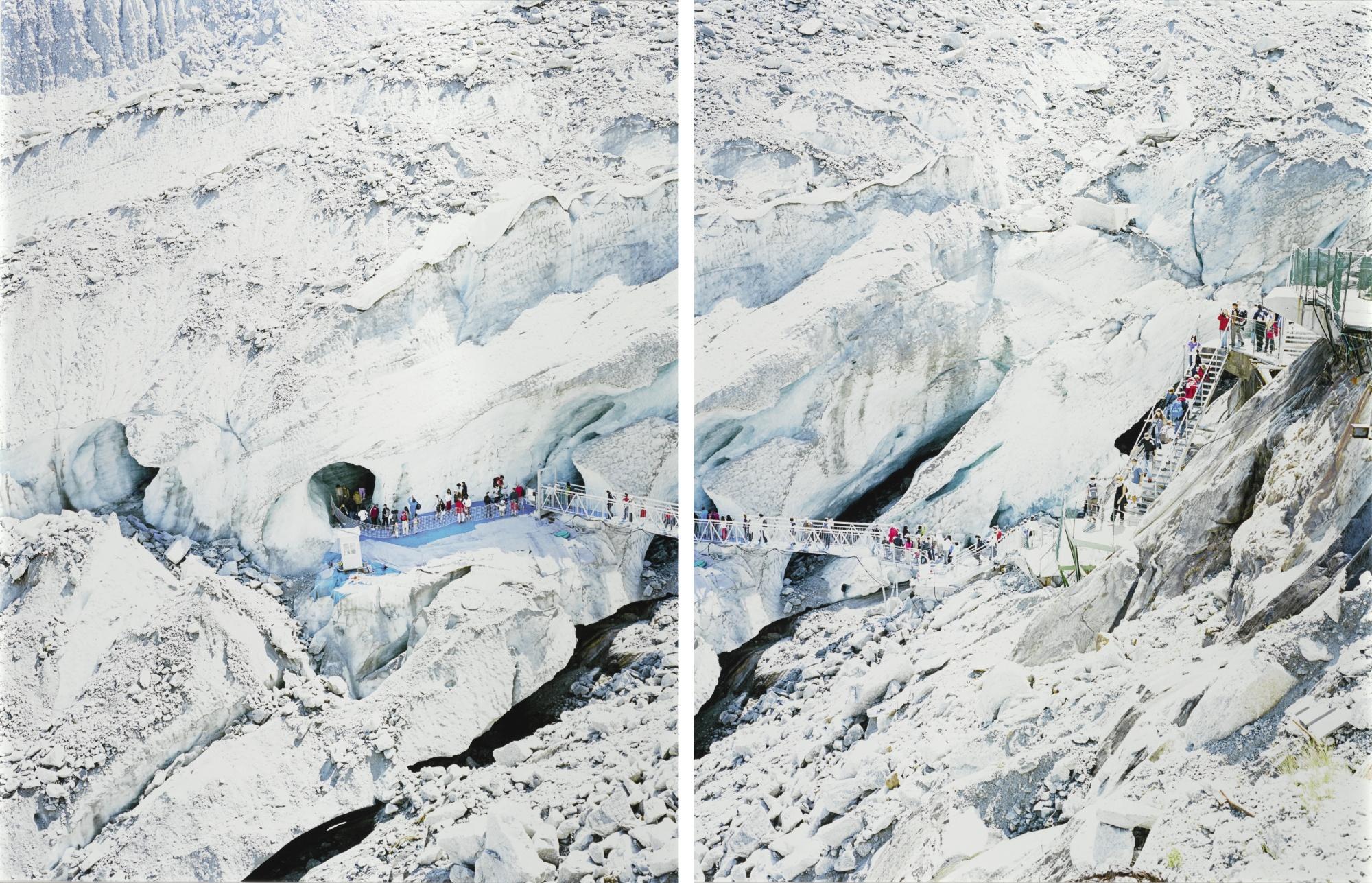 Walter Niedermayr - Mer De Glace (From Alpine Landscapes)