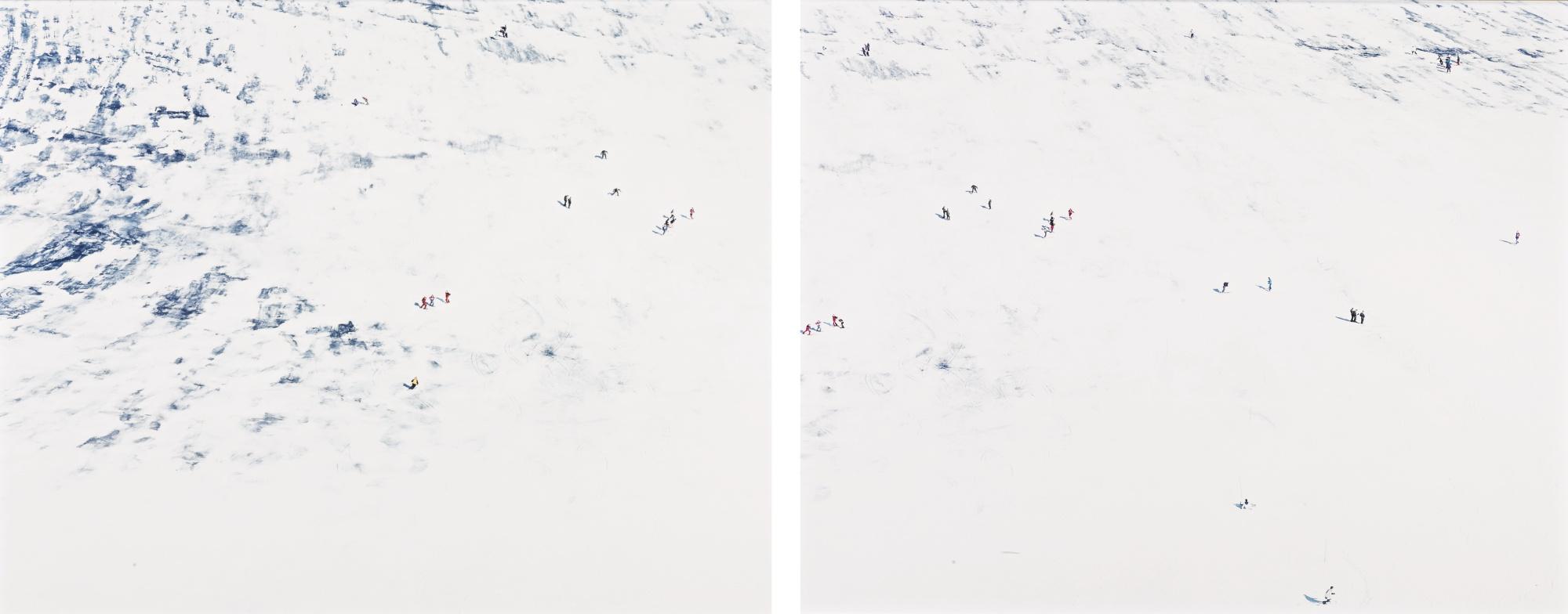 Walter Niedermayr - Schnalstalgletscher Vi [Diptych]