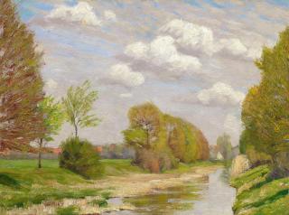 Walter Ophey - Flusslandschaft
