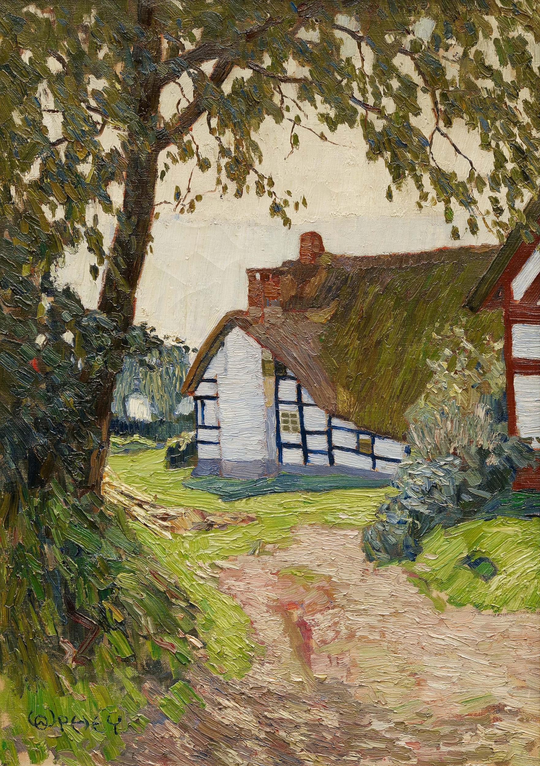 Walter Ophey - Ohne Titel (Bauernhaus).