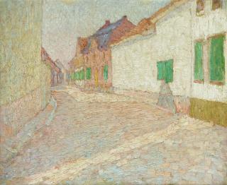 Walter Ophey - Straße in Zons