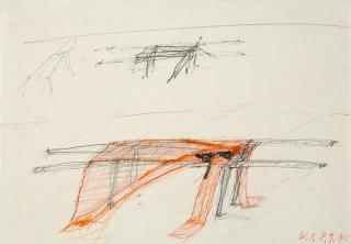 Walter Pichler - Sänfte für Mantel