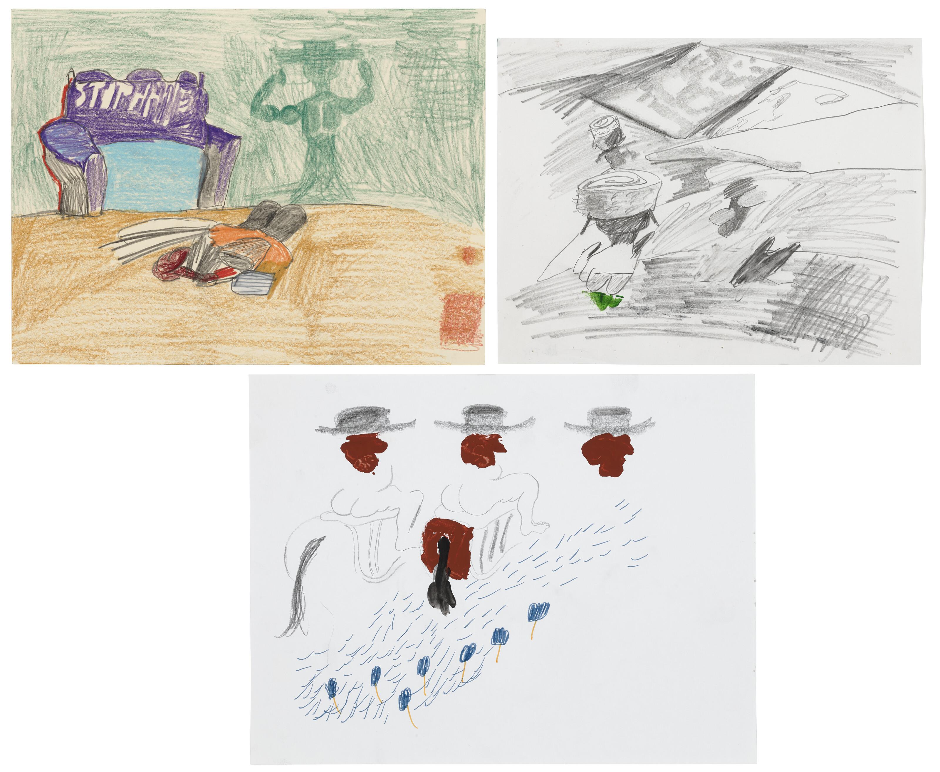 Walter Price - (i) Fleece (ii) Peen Talk 4(iii) Auntie Up