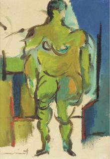 Walter Quirt - Green Lady; and Brown Lady