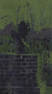 Walter Richard Sickert, A.R.A. - Bust of Nero, the Artist\'s Garden, Neuville