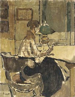 Walter Richard Sickert, A.R.A. - Christine Drummond Sickert, née Angus, buys a Gendarmerie