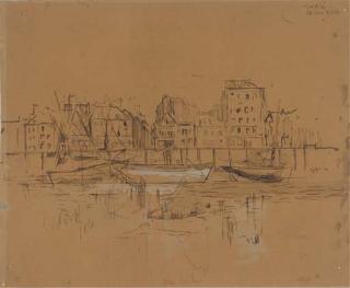 Walter Richard Sickert, A.R.A. - Dieppe Harbour
