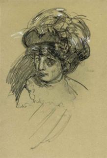Walter Richard Sickert, A.R.A. - Head of a Woman