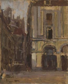 Walter Richard Sickert, A.R.A. - La Rue Notre-Dame and the Quai Duquesne