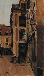 Walter Richard Sickert, A.R.A. - La Rue St Catherine Et Les Vieux Arcades