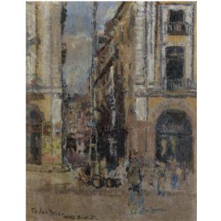 Walter Richard Sickert, A.R.A - Les Arcades, Dieppe