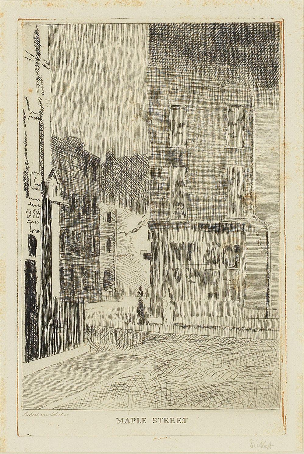 Walter Richard Sickert A.R.A. - Maple Street