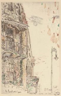 Walter Richard Sickert, A.R.A. - Mr Sheepshanks\' House, Bath
