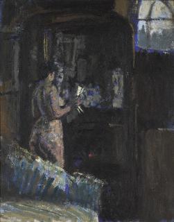 Walter Richard Sickert, A.R.A. - Nude Before A Mirror, Fitzroy Street