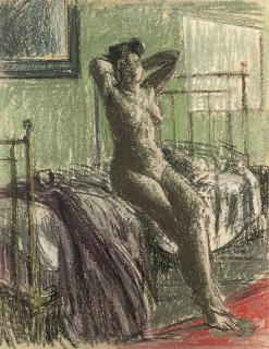 Walter Richard Sickert, A.R.A. - Nude Stretching: La Coiffure