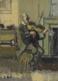 Walter Richard Sickert, A.R.A. - Old Heffel of Rowton House