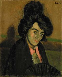 Walter Richard Sickert, A.R.A. - Portrait of a Venetian woman; La Callera