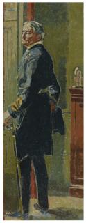 Walter Richard Sickert, A.R.A. - Portrait Of Rear Admiral Walter Lumsden, C.I.E., C.V.O.
