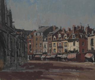 Walter Richard Sickert, A.R.A. - Rue De La Boucherie With St Jacques