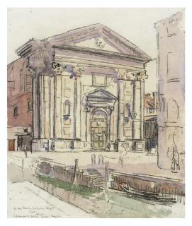 Walter Richard Sickert, A.R.A. - San Barnaba, Venice