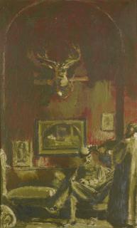Walter Richard Sickert, A.R.A. - Self Portrait With Blind Fiddler