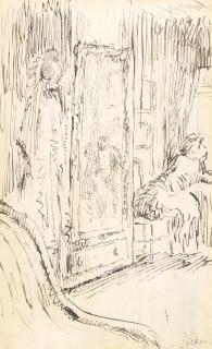 Walter Richard Sickert A.R.A. - Study for L\'armoire à Glace