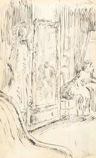 Walter Richard Sickert A.R.A. - Study for L\'armoire à Glace