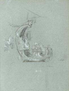 Walter Richard Sickert A.R.A. - Study of the Seat of a Merry-go-Round