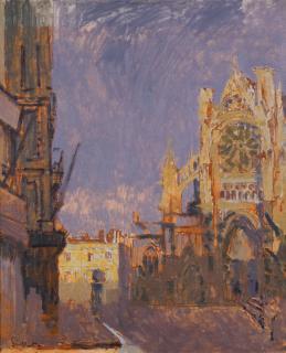 Walter Richard Sickert, A.R.A. - The Façade Of St Jacques